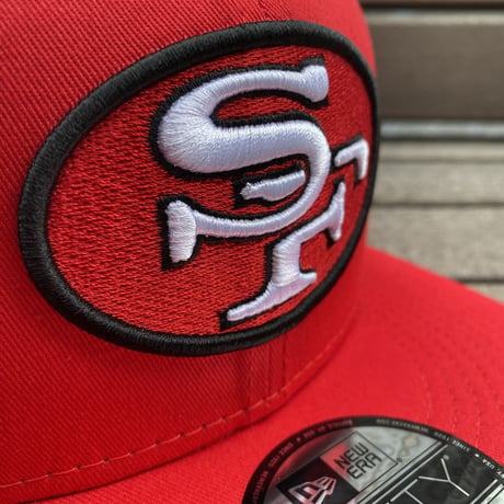 USA限定 9FIFTY ニューエラ NFL フォーティナイナーズ 49ers スナップバックキャップ Throwback