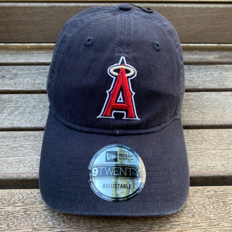 9Twenty ニューエラ MLB ロサンゼルス エンゼルス LA Angels ストラップバックキャップ 紺
