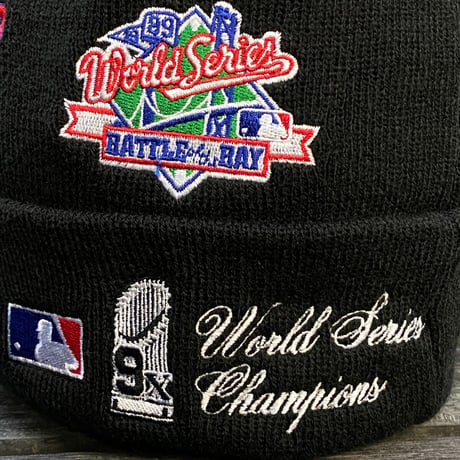 USA限定 NEWERA ニューエラ MLB ワールドシリーズ ニットキャップ As アスレチックス