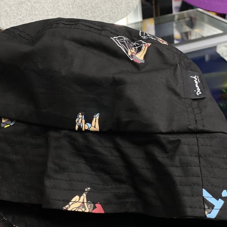 Diamond Supply Co. ダイヤモンドサプライ BUCKET HAT バケットハット ピンナップガール 黒
