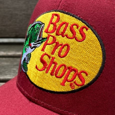 限定ステイトパッチ仕様 Bass Pro Shops バスプロショップス 刺繍ロゴ Alabama アラバマ メッシュキャップ (Bps56)