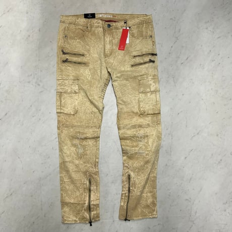 最高の履き心地 Imperious NY インぺリアス 強ストレッチ Slim Fit スリムフィット カーゴパンツ (JNS85)