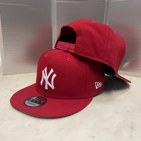 9FIFTY ニューエラ Newera ニューヨーク ヤンキース NY Yankees スナップバックキャップ 赤 ROW (950-151)