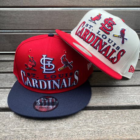 USA限定 9FIFTY ニューエラ MLB セントルイス カージナルス Cardinals スナップバックキャップ ARCHIVE 赤 (950-220)