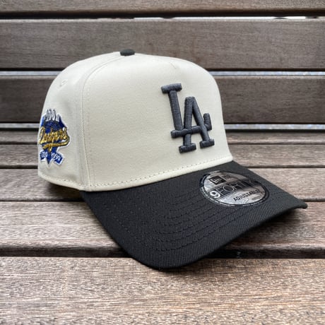 海外限定 Newera ニューエラ 9Forty A-Frame Aフレーム LA Dodgers ドジャース キャップ 100th Anniv (940-16)