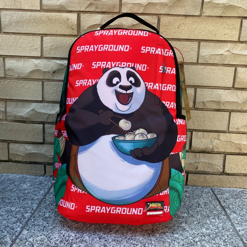 SPRAY GROUND カンフーパンダコラボ スプレーグラウンド SPRAY GROUND カンフーパンダコラボ スプレーグラウンド KUNG FU