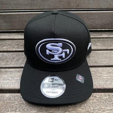 USA仕様 Newera ニューエラ NFL 9Fifity Aフレーム SF 49ers フォーティナイナーズ WOB キャップ (940-53)