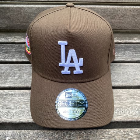 海外限定 Newera ニューエラ 9Forty Aフレーム LA Dodgers ロサンゼルス ドジャース キャップ 50th Anniv (940-209)