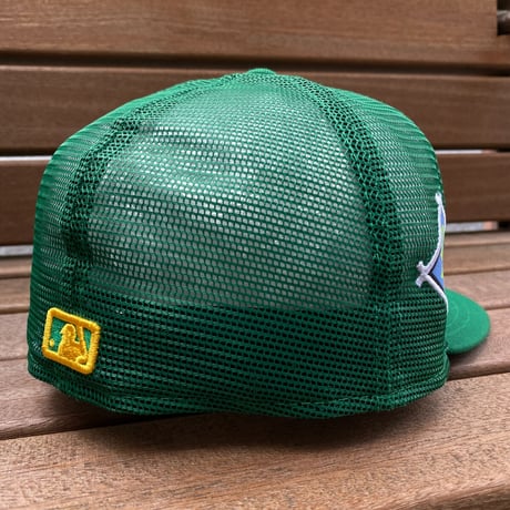 NEWERA ニューエラ 59FIFTY 限定SpringTraining メッシュキャップ Athletics アスレチックス
