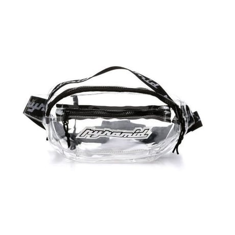 超レア 日本未入荷 BLACKPYRAMID ブラックピラミッド Sling クリア スリングバッグ ウェストバッグ