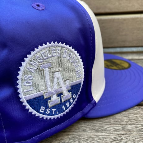 USA限定 Newera 59FIFTY ロサンゼルス ドジャース LA Dodgers サテン E3 OTC (15-38)