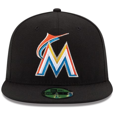 59FIFTY ニューエラ Newera マイアミ マーリンズ Marlins オーセンティック home (11-1)