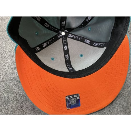 NFL 限定100周年記念 NEWERA ニューエラ Dolphins ドルフィンズ Historic 59Fifty キャップ