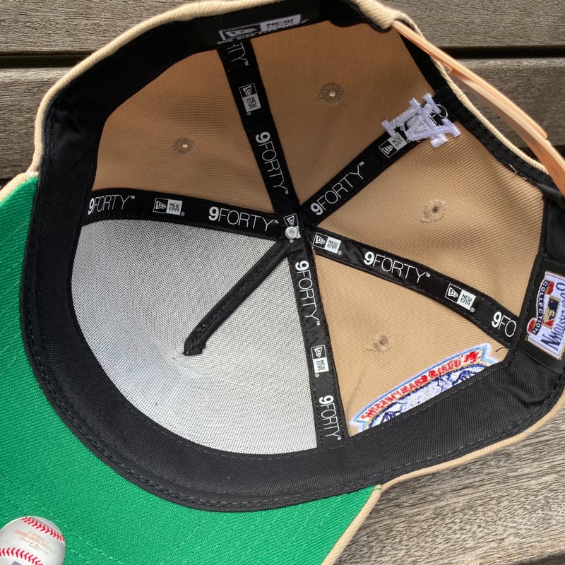 球団史上初優勝記念 Newera ニューエラ 9Forty Aフレーム LA Dodgers