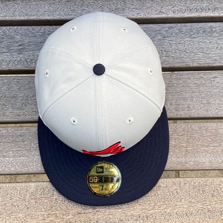 USA限定 59FIFTY ニューエラ Atlanta Braves アトランタ ブレーブス Off-Campus (2-5)