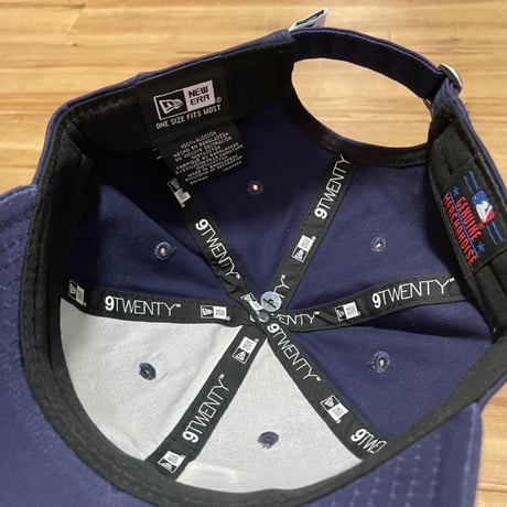 9Twenty ニューエラ NEWERA タンパベイ レイズ  MLB ストラップバックキャップ 紺