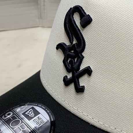 海外限定 Newera ニューエラ 9Forty A-Frame Aフレーム Whitesox ホワイトソックス 1991 コミスキーパーク (940-101)