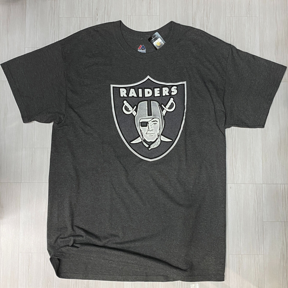 NFL公式 Majestic Athletic レイダース Raiders 半袖 Tシャツ チ