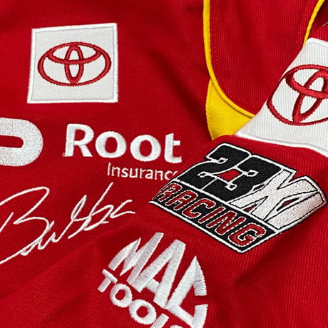 NASCAR ナスカー JHデザイン McDonald's レーシングジャケット 23XI Racing ダレルウォレスJr. (NSCR12)