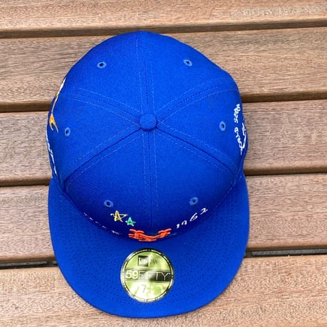 激レア USA限定 59FIFTY ニューエラ MLB ニューヨーク メッツ NY Mets スクリブル Scribble (18-2)