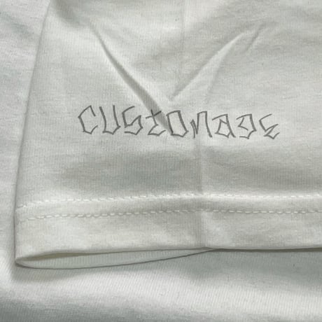 【XL】新品 Stussy ステューシー 半袖 Customage Tシャツ 白 ホワイト ストリートアート HIPHOP ヒップホップ 綿100% (9)