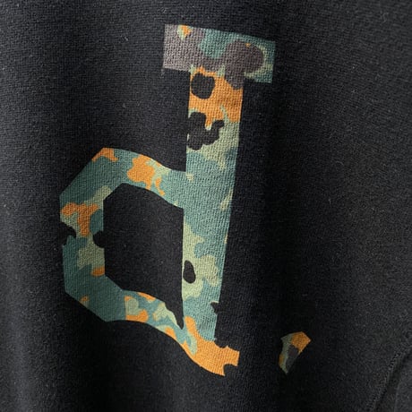 Diamond Supply ダイヤモンドサプライ Unpolo Camo クルーネック スウェット ベーシック トレーナー 黒