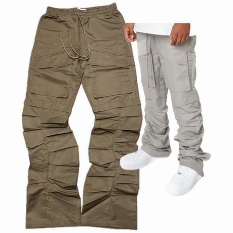 アメリカLA発 EPTM USA エピトミ Stacked Flare Pants 4.0 スタックドフレアパンツ (JNS112)
