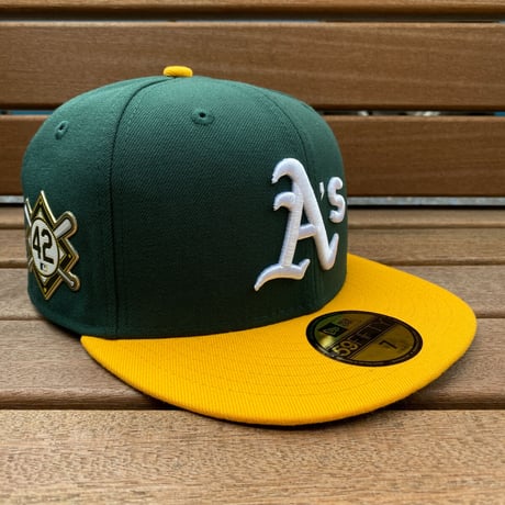 記念モデル Newera ニューエラ 59FIFTY アスレチックス Athletics ジャッキーロンビンソンデー #42