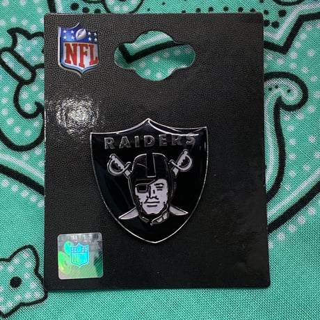 NFL 公式ライセンス製品 Amingo ピンズ Pins ピンバッチ Raiders ラスベガス レイダース