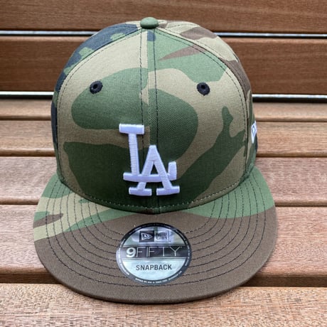 9FIFTY ニューエラ Newera ロサンゼルス ドジャース Dodgers  迷彩 THE U.S. Woodland MLB