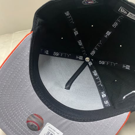海外限定 NEWERA ニューエラ 59FIFTY Aフレーム SF Giants サンフランシスコ ジャイアンツ Cartoon キャップ (24-5)