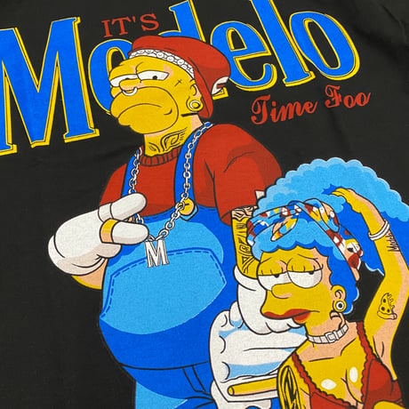LA発 It's Modelo Time アンダーグラウンド グラフィック ヘビーウェイト Tシャツ (GTS73)