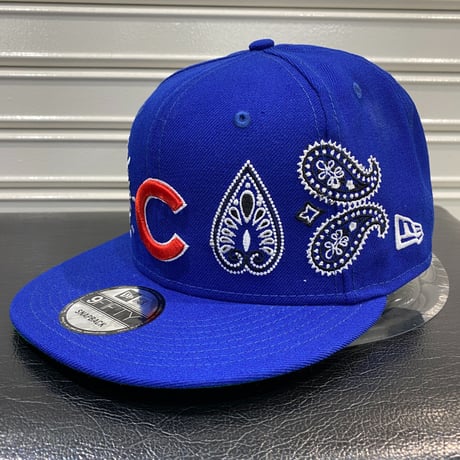 USA限定 Newera ニューエラ 9FIFTY ペイズリー スナップバック MLB シカゴ カブス Cubs