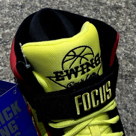 EWING ATHLETICS  パトリック ユーイング FOCUS フォーカス NBA バッシュ スニーカー Red/Black/Yellow
