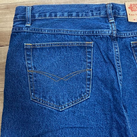 老舗LAブランド KnoBetta 998 ノーベター Dark Blue ダークブルーデニム クラシックジーンズ (JNS18)
