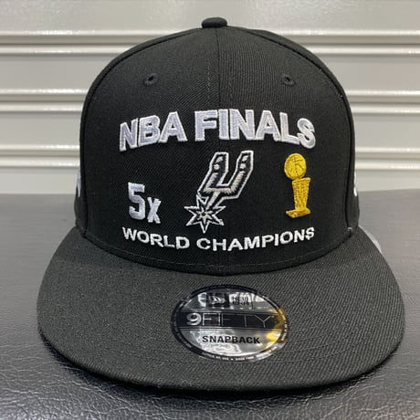 USA限定 Newera ニューエラ NBA ファイナルズ チャンピオン 9FIFTY サンアントニオ スパーズ