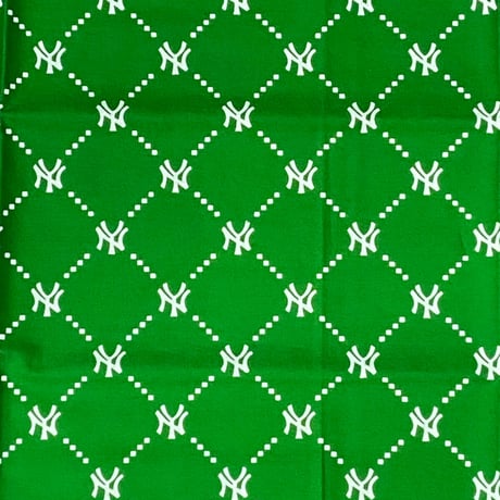 大判バンダナ NY ニューヨーク モノグラム 総柄 Monogram Paisley 緑 (BNDN123)