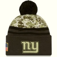 NEWERA ニューエラ NFL NY ジャイアンツ 迷彩 デジカモ フリース ニット帽 ベテランズデー (Beanie204)
