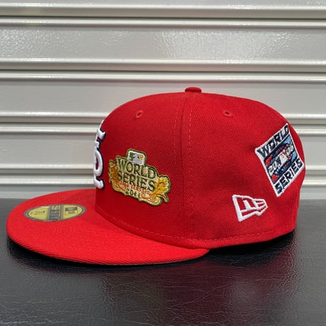 限定モデル 59FIFTY ニューエラ Newera ゴールドリングス Calrdinals カージナルス MLB