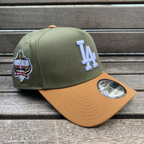 海外限定 Newera ニューエラ 9Forty A-Frame Aフレーム LA Dodgers ドジャース キャップ 40th Anniv (940-61)