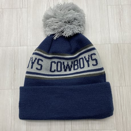 NEWERA USA ニューエラ NFL ダラス カウボーイズ COWBOYS ポンポン ニット帽 YOUTH