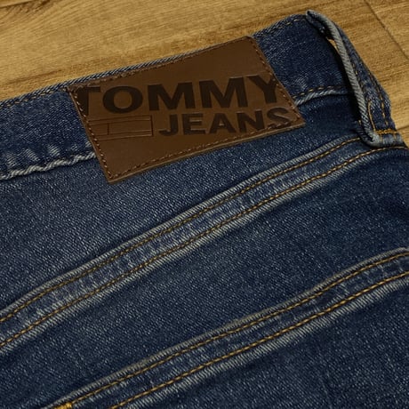 TOMMY JEANS USA トミージーンズ  SLIM FIT テーパード ストレッチデニム インディゴ
