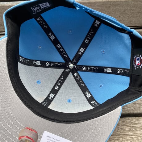 USA仕様 9FIFTY ニューエラ MLB ピッツバーグ パイレーツ Pirates スナップバックキャップ Essentials Sky Blue (950-207)