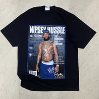 LA発 Nipsey Hussle 二プシーハッスル グラフィック 半袖 Tシャツ Cover (GTS54)