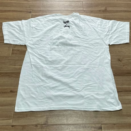 限定コラボ 【XL】 Stussy ステューシー La MJC ダブルネーム 半袖 ALL GONE Tシャツ 白 ALL GONE  レオパード (8)
