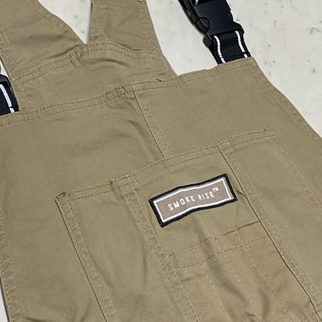 NY発 SmokeRise スモークライズ ショート丈 カーゴ Cargo オーバーオール ストレッチ (OA1)