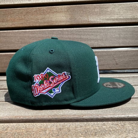 9FIFTY ニューエラ MLB オークランド アスレチックス Athletics '89WS スナップバックキャップ (950-123)