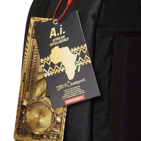 特別限定 SPRAYGROUND アフリカン インテリジェンス DBD X SANDFLOWER A.I.8 バックパック (BKPK73)