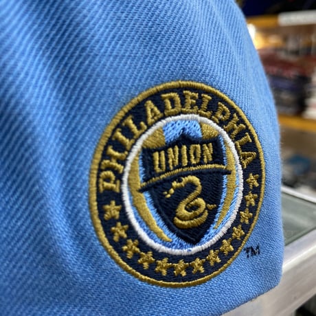 MLS メジャーリーグサッカー Mitchell&Ness フィラデルフィア ユニオン キャップ (MLS8)