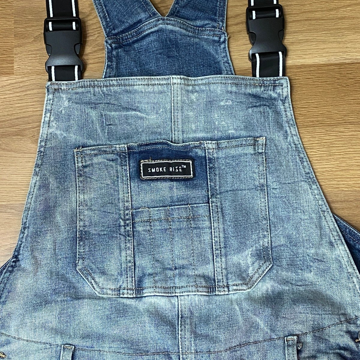 スモークライズ SmokeRise デニムジャケット モッズ ミディアム丈 スモークライズ SmokeRise デニム ジャケット モッズ ミディアム